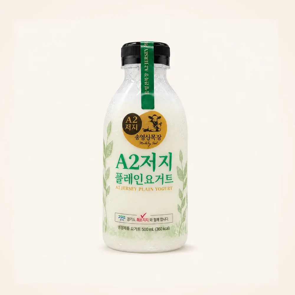 A2 저지 플레인 요거트 500mL